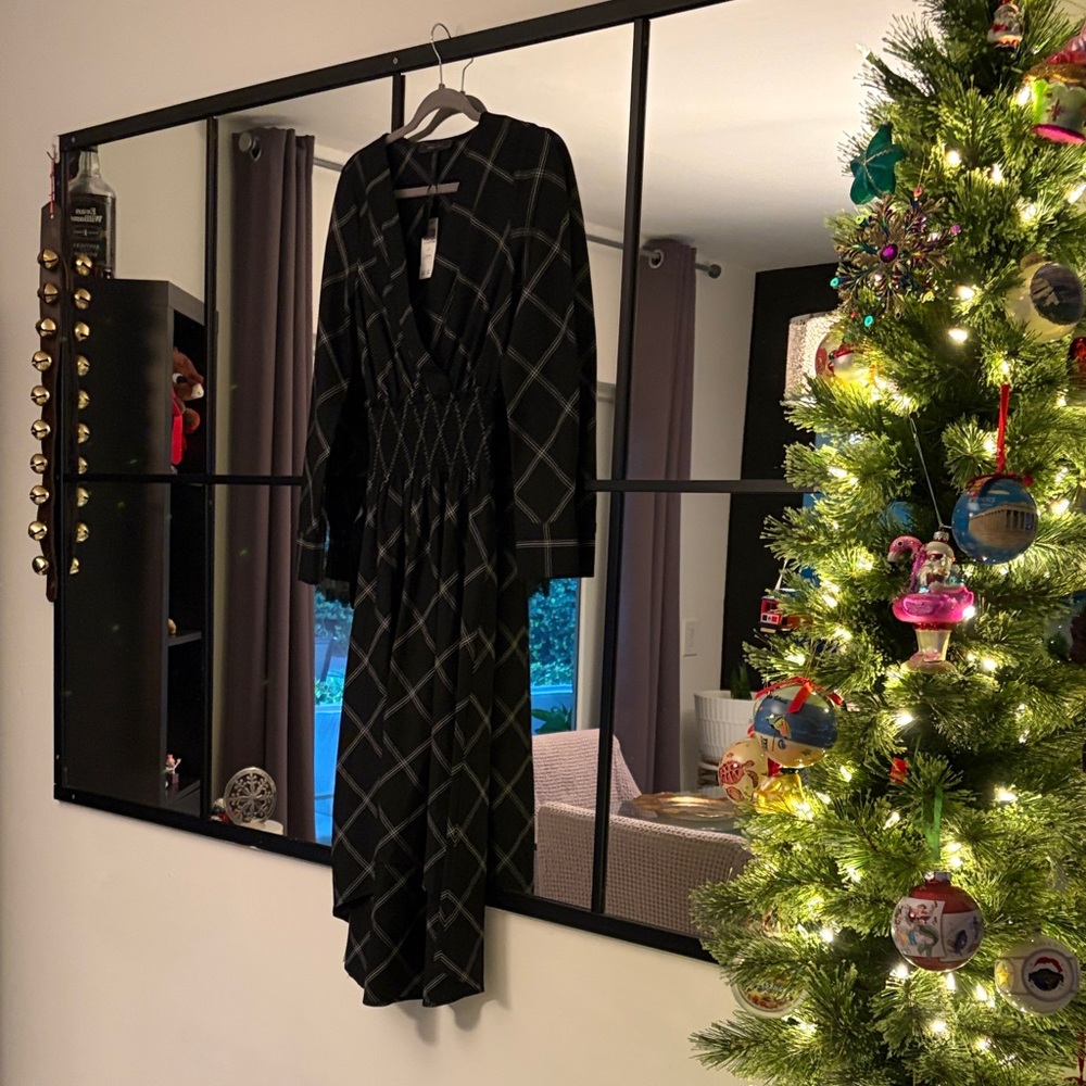 Black and White BCBG  Dress